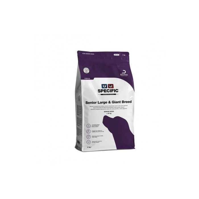 Dechra Cgd-XL Senior Alimento para Perros Razas Grandes y Gigantes (>25 kg) Edad Avanzada 4 kg