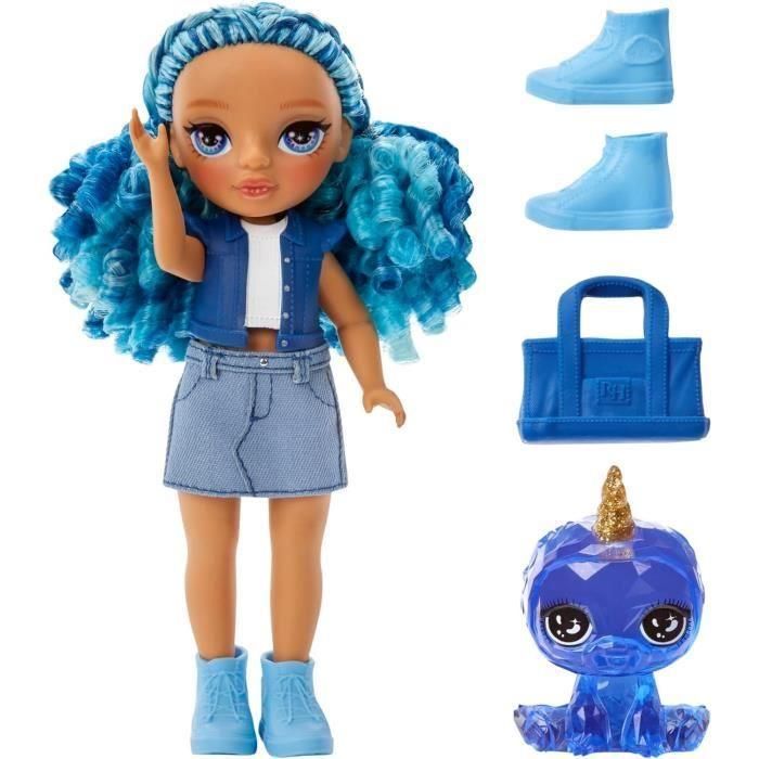 Rainbow High Littles - Muñeca 15cm + mascota - Azul - A partir de 4 años 1 Rainbow High Littles - Muñeca 15cm + mascota - Azul - A partir de 4 años 1