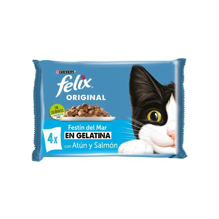 Purina Felix Feline Selección De Pescados 12x4x85 gr