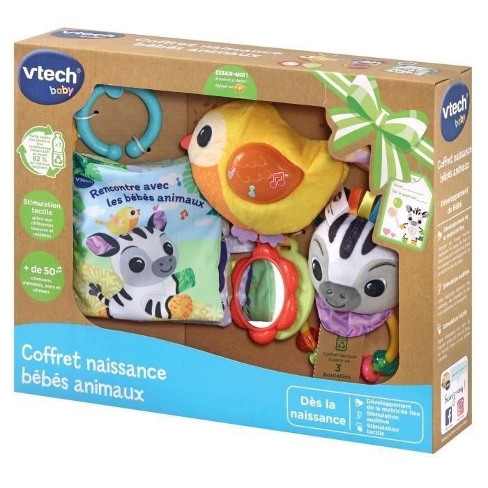 Caja de Nacimiento Baby Animal Vtech (Biberones de Plástico Reciclado) 2