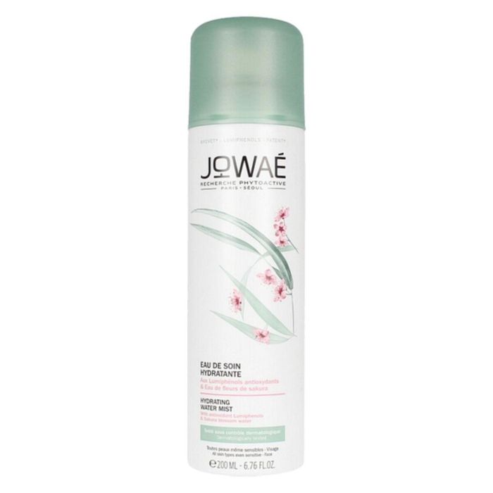 Jowaé HYDRATING WATER Mist - Tratamiento Facial Hidratante, Refrescante y Luminoso con Lumifenoles, Sakura, Spray 200 ml