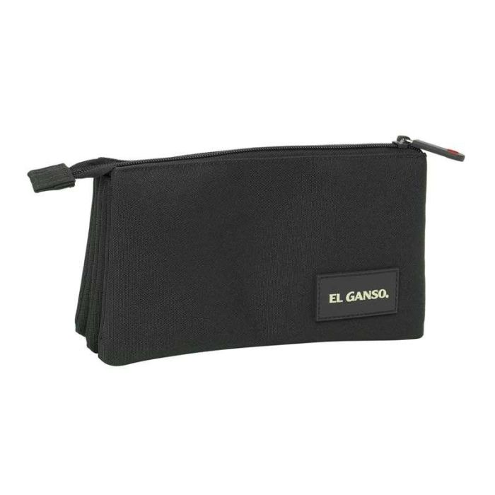 Portatodo triple el ganso basics "black" 22x12x3 cm 1 Portatodo triple el ganso basics "black" 22x12x3 cm 1