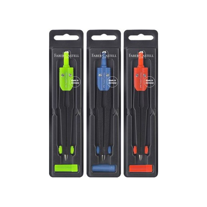 Compas Faber-Castell Escolar Colores Surtidos (3 Col.)
