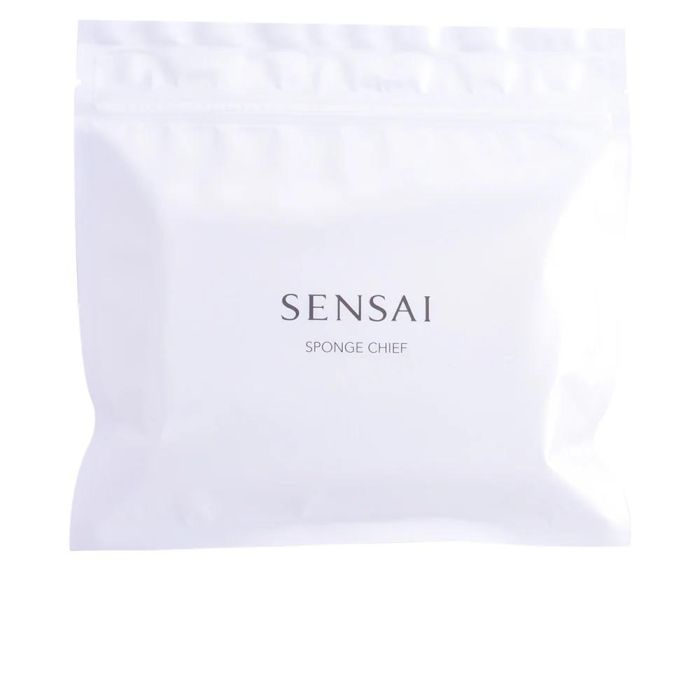 Sensai Sponge Chief: Esponja Limpiadora Facial Textil Absorbente para Retirar Limpiadores y Mascarillas - 1 unidad