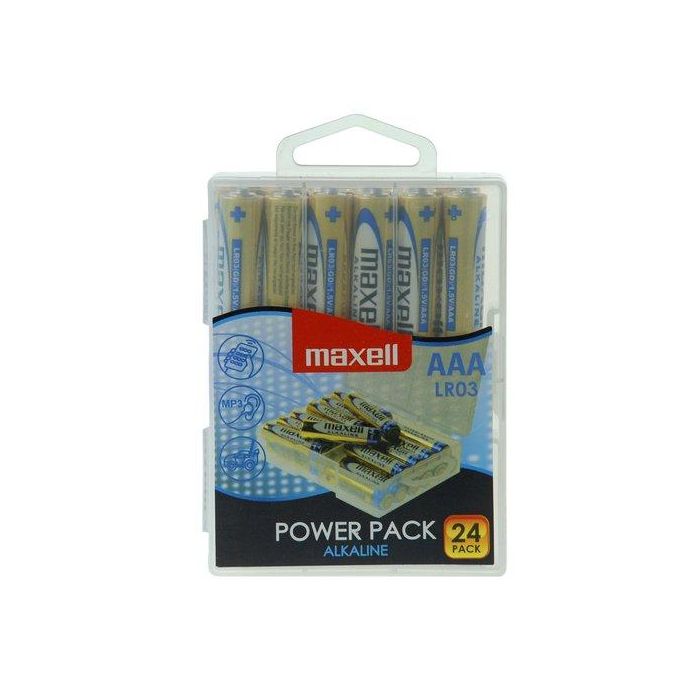 Pilas Alcalina Maxell Lr03 Pack De 24 (M470)