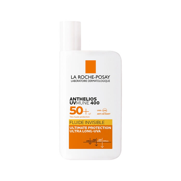 La Roche Posay Anthelios UVMUNE 400 Fluido Invisible SPF50+ Protector Solar Facial Hipoalergénico Ultra Resistente 50 ml