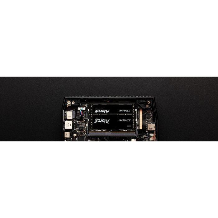 Kingston FURY Impact 16GB (2x8GB) 3200MHz DDR4 CL20 SODIMM para Portátil 8 Kingston FURY Impact 16GB (2x8GB) 3200MHz DDR4 CL20 SODIMM para Portátil 8