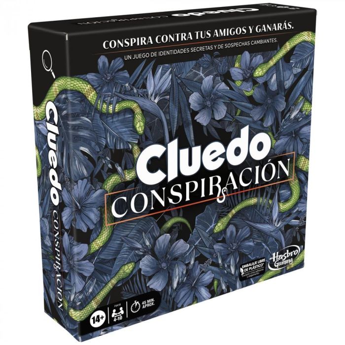 Hasbro Games Cluedo Conspiración F6418 Juego de Misterio para Detectives +14 Años 3
