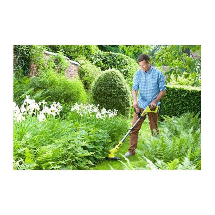Recortadora de hilo RYOBI 18V - Ø 25 cm - 1 batería 2.5Ah - RLT183225F 1 Recortadora de hilo RYOBI 18V - Ø 25 cm - 1 batería 2.5Ah - RLT183225F 1