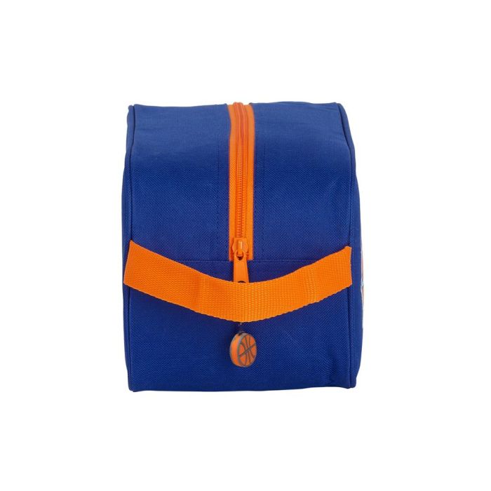 Zapatillero de Viaje Valencia Basket Azul Naranja (29 x 15 x 14 cm) 3