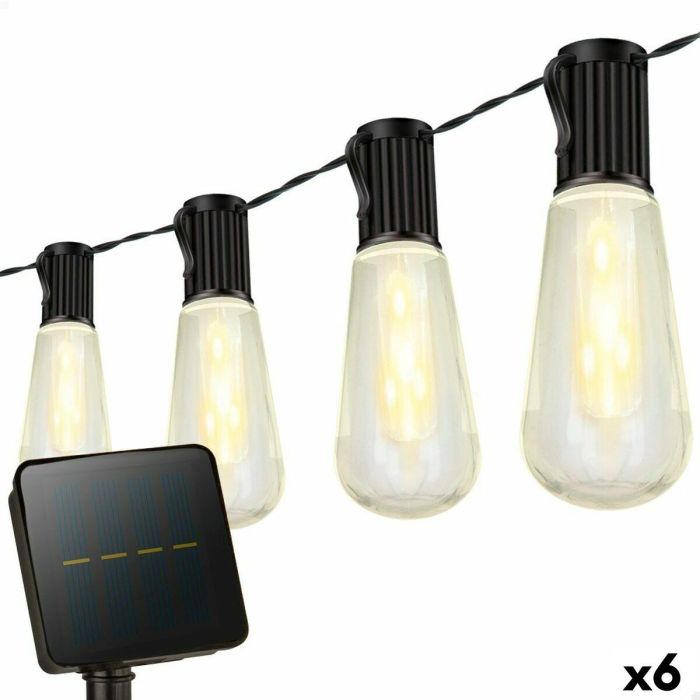 Guirnalda de Luces LED Aktive LED 200 x 11 x 4 cm (6 Unidades) Guirnalda de Luces LED Aktive LED 200 x 11 x 4 cm (6 Unidades)
