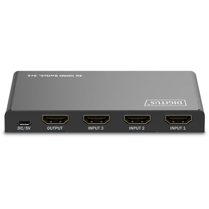 DIGITUS HDMI Switch. 4x1 4K/60Hz HDCP 2.3 3