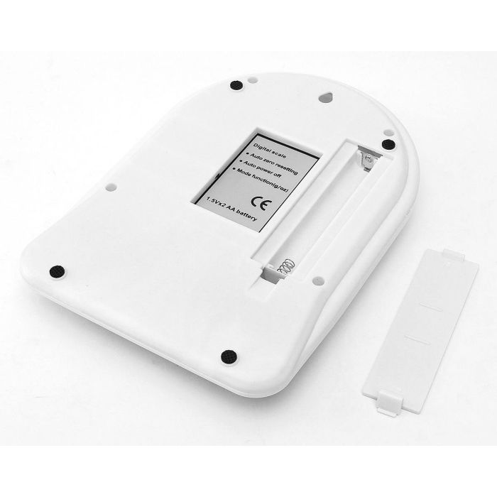 Basic Home Báscula Cocina Digital 7 kg, 18.5 x 24.5 cm (6 Unidades) 9