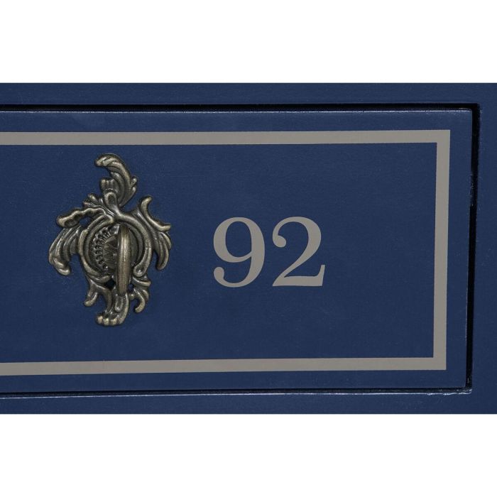 Recibidor Home ESPRIT Marrón Azul marino 103 x 35 x 80 cm 7