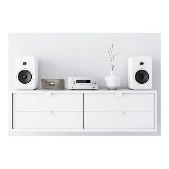 Albrecht DR 463+ Radio Internet DAB+ y UKW con Bluetooth, WiFi, Spotify, Amazon Music, Pantalla, Portátil, Gris