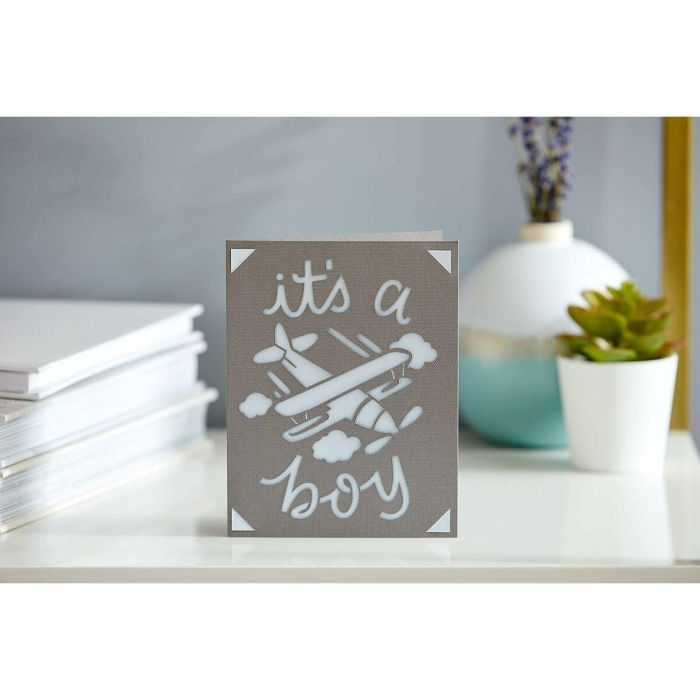Cricut CRI0093573548666 Cricut Joy Set Máquina con Accesorios Azul Gris Mixto 12