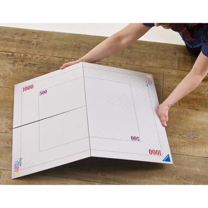 Ravensburger Tablero Plegable para Rompecabezas de 1000 Piezas con Clips de Fijación - 17971 1