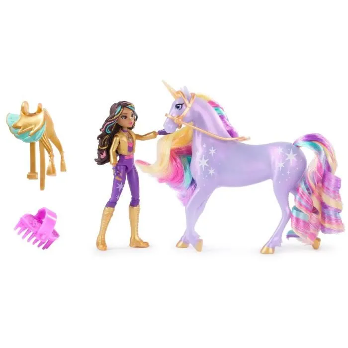 Spin Master Figura Articulada Sophia Y Wildstar Academia Unicornio 6066838 Muñeca para Niñas +4 Años 2
