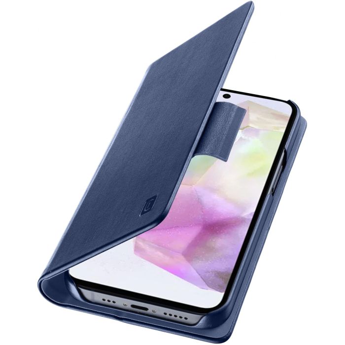 Cellularline Book Case fr Samsung A36 5G/ A56 5G Blue 1