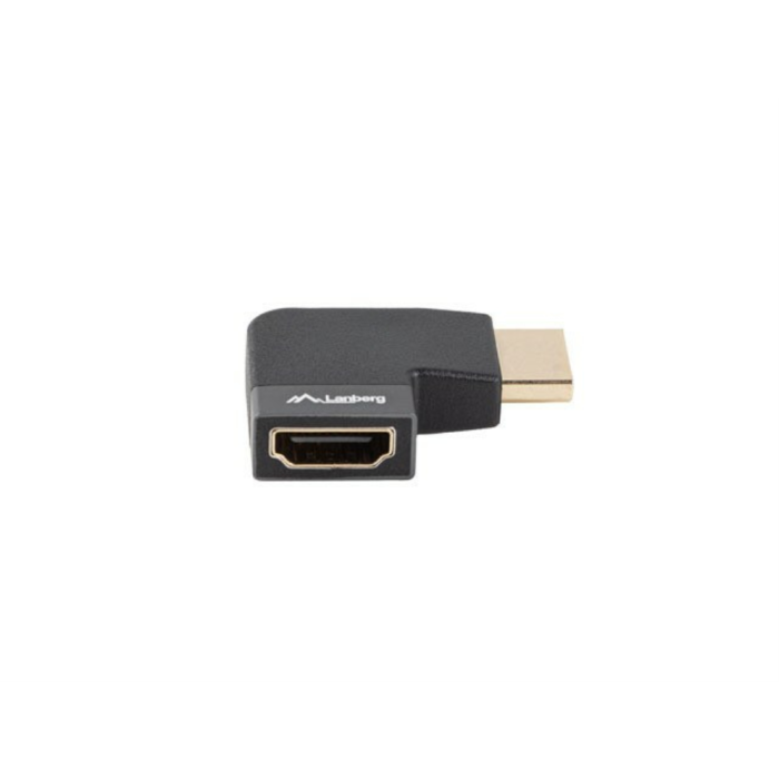 Lanberg AD-HDMI-10 Adaptador de Vídeo HDMI Estándar Tipo A, Conector Hembra, para Extensión o Conexión, Negro/Plata 1 Lanberg AD-HDMI-10 Adaptador de Vídeo HDMI Estándar Tipo A, Conector Hembra, para Extensión o Conexión, Negro/Plata 1