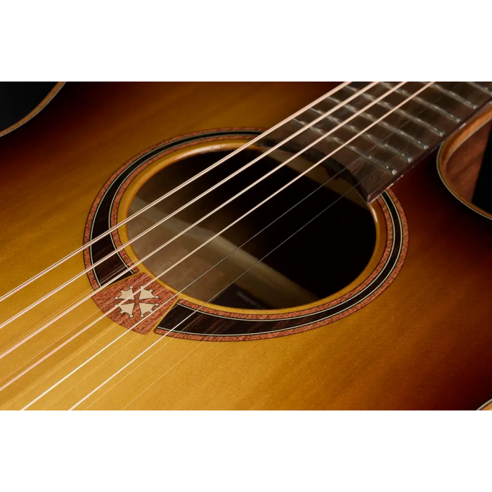 LAG Guitarra Acústica Auditorium A/E Cutaway Edición Limitada Bisel - Brown Shadow 7 LAG Guitarra Acústica Auditorium A/E Cutaway Edición Limitada Bisel - Brown Shadow 7