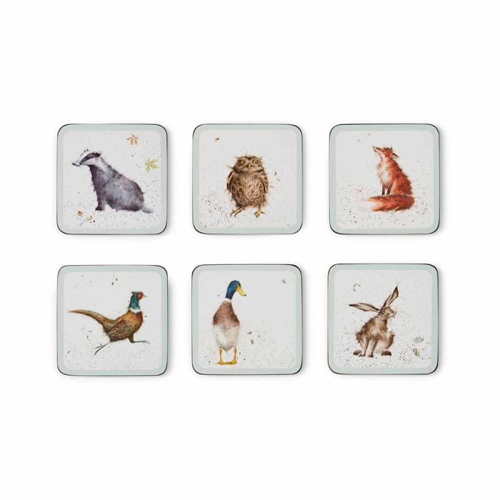 Set 6 Posavasos Royal Worcester Set 6 Posavasos Royal Worcester