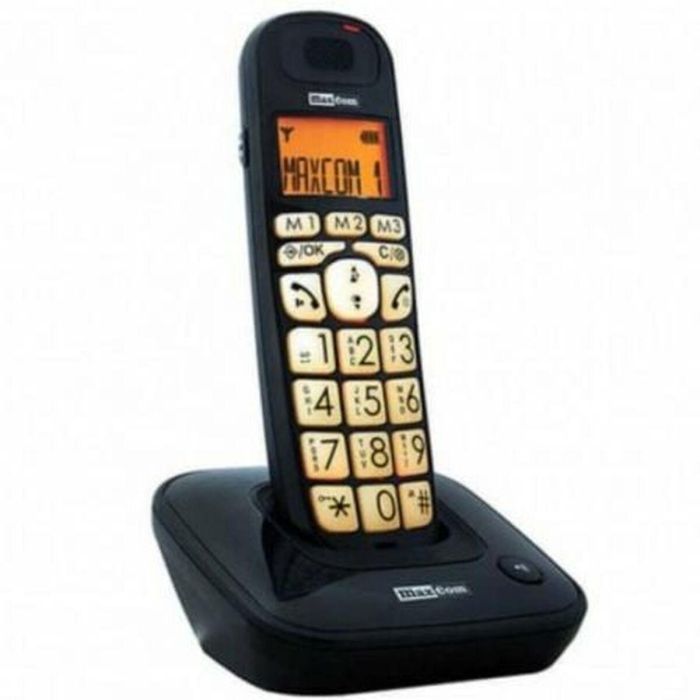 Teléfono Inalámbrico Maxcom MC6800/ Negro