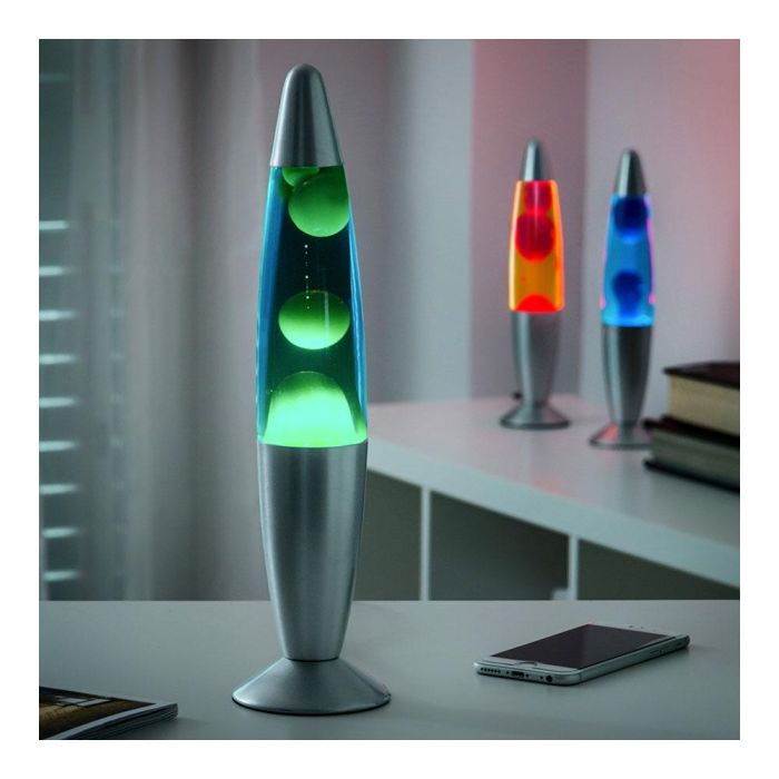 Lámpara de Lava Magla InnovaGoods Verde