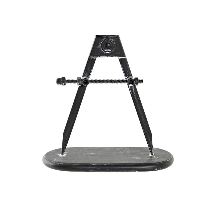 DKD Home Decor Reloj Sobremesa Loft Dorado Negro Hierro y Pvc 8 x 31 x 17 cm (2 Unidades) 2 DKD Home Decor Reloj Sobremesa Loft Dorado Negro Hierro y Pvc 8 x 31 x 17 cm (2 Unidades) 2