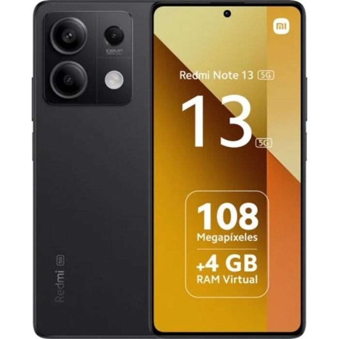 Smartphone Xiaomi Redmi Note 13 NFC 8GB/ 256GB/ 6.67"/ 5G/ Negro Smartphone Xiaomi Redmi Note 13 NFC 8GB/ 256GB/ 6.67"/ 5G/ Negro