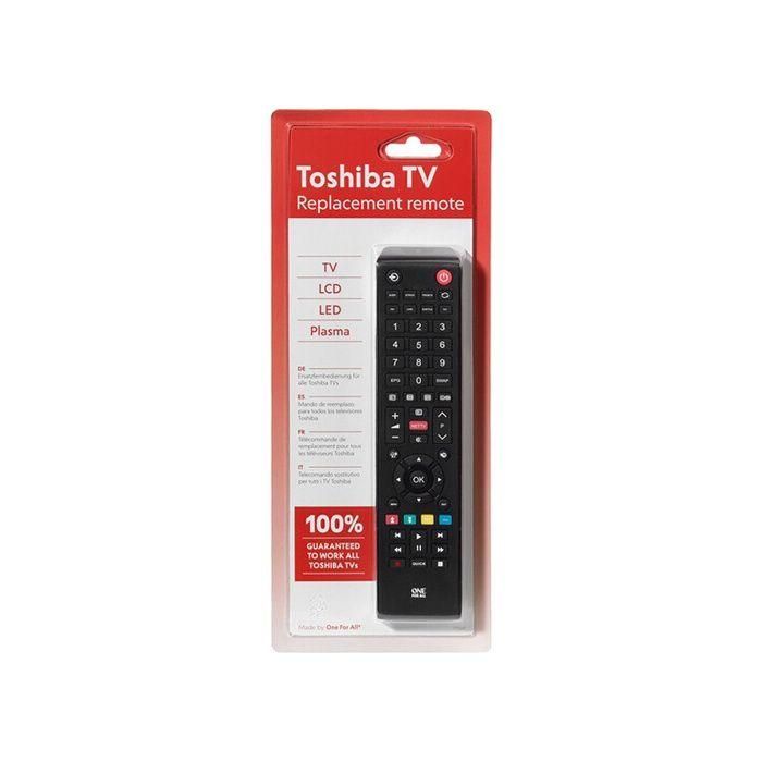 Mando a distancia ONE FOR ALL URC1919 para cualquier televisor Toshiba - Negro 2