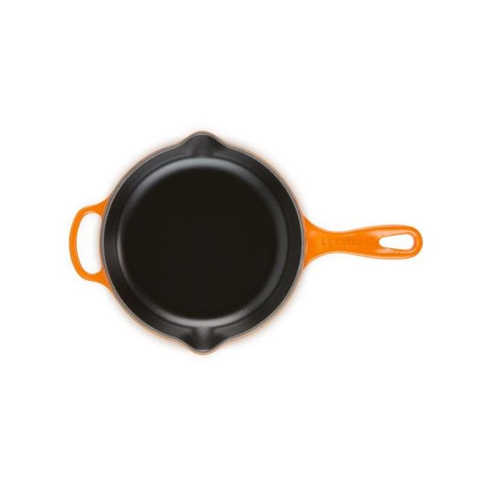 Le Creuset Signature 20182200900422 - Sartén de Hierro Fundido 20cm, Rojo Horno, compatible con inducción 3