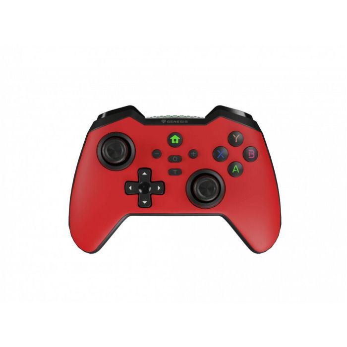 GENESIS Mangan 400 Gamepad Inalámbrico Bluetooth Rojo para Android, Mac, Nintendo Switch, PC, iOS Analógico/Digital con Vibración y 15h Autonomía 1
