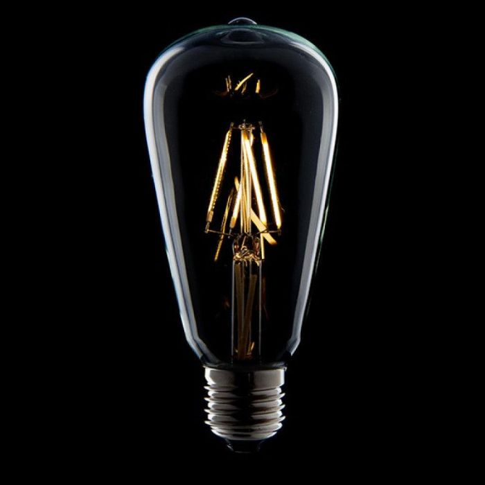 Bombilla LED E27 4W 273Lm 2000ºK Filamento 40.000H [JTX-ST64DH42-WW]