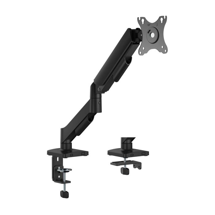 AISENS - SOPORTE DE MESA ECO CONTRAPESO GIRATORIO E INCLINABLE PARA MONITOR/TV 9KG (3 PIVOTES, 1 BRAZO) DE 17-32, NEGRO