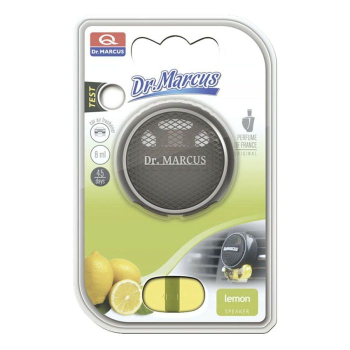 Ambientador para Coche Dr Marcus Speaker Limón 8 ml Plástico Fragancia (8 Unidades) 2 Ambientador para Coche Dr Marcus Speaker Limón 8 ml Plástico Fragancia (8 Unidades) 2