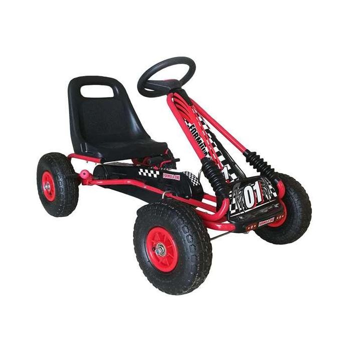 Go kart rojo ruedas de aire 97x57x61 Go kart rojo ruedas de aire 97x57x61