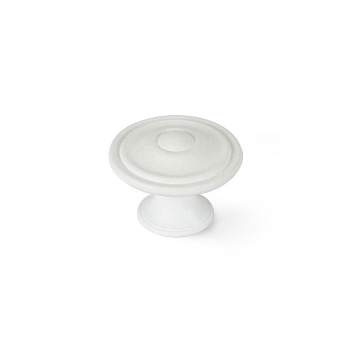 Rei Pomos Redondos para Mueble Blanco Poros Zamak Mod.3110 Ø35mm Blister 4 Unidades Rei Pomos Redondos para Mueble Blanco Poros Zamak Mod.3110 Ø35mm Blister 4 Unidades