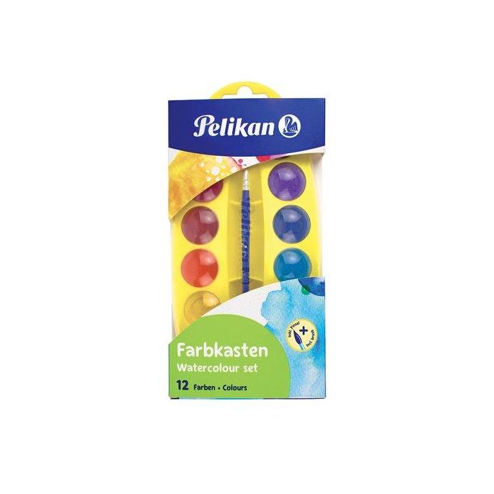 Acuarelas Pelikan Junior Estuche De 12 (701242)