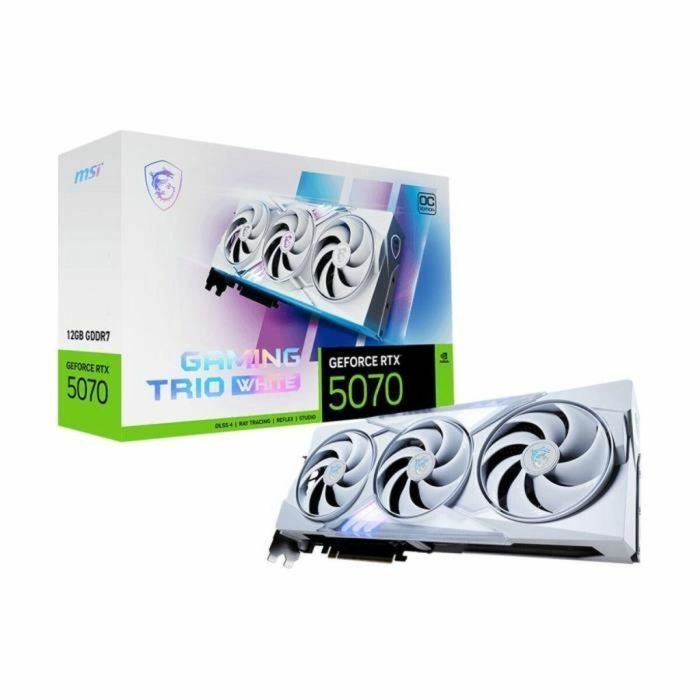 Msi Tarjeta Gráfica GeForce RTX 5070 12G GAMING TRIO OC BLANCA 4711377303934 0 Msi Tarjeta Gráfica GeForce RTX 5070 12G GAMING TRIO OC BLANCA 4711377303934 0