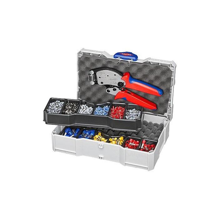 Knipex Twistor 16 - Surtido de Punteras Aisladas para Terminales de Cable