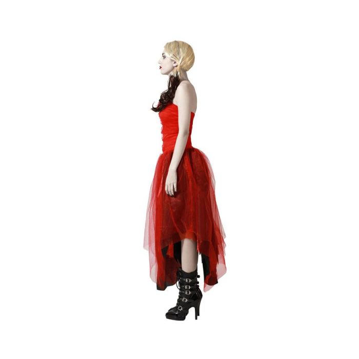 Disfraz Arlequin Rojo Vestido Mujer Adulto XL 1 Disfraz Arlequin Rojo Vestido Mujer Adulto XL 1