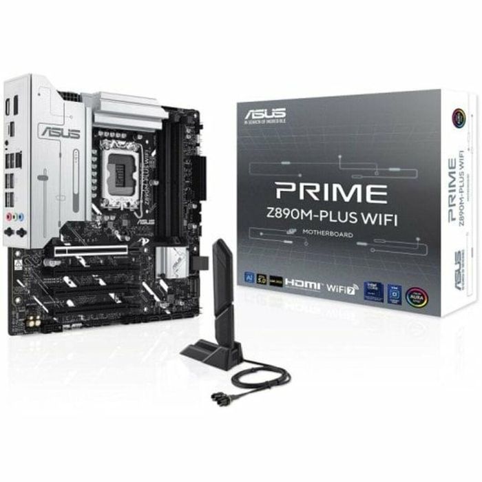ASUS PRIME Z890M-PLUS WiFi Placa Base micro ATX Intel Z890 LGA 1851, Wi-Fi 7, DDR5, 90MB1J80-M0EAY0 8 ASUS PRIME Z890M-PLUS WiFi Placa Base micro ATX Intel Z890 LGA 1851, Wi-Fi 7, DDR5, 90MB1J80-M0EAY0 8