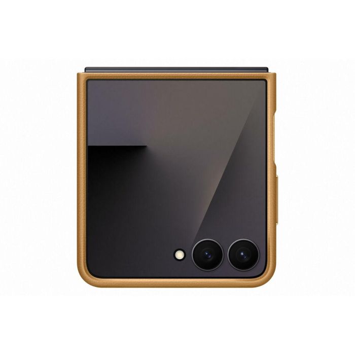 Samsung EF-VF766PAEGWW Funda Kindsuit Original para Samsung Galaxy Flip7, Marrón/Camel, Monocromático, Fácil Aplicación 7 Samsung EF-VF766PAEGWW Funda Kindsuit Original para Samsung Galaxy Flip7, Marrón/Camel, Monocromático, Fácil Aplicación 7