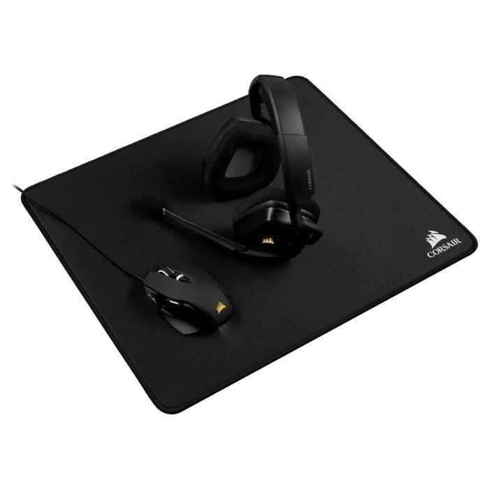 Corsair CH-9413560-WW Alfombrilla de Ratón Gaming MM350 Champion Series XL Negra, Superficie Robusta 450x400 mm para eSports 3