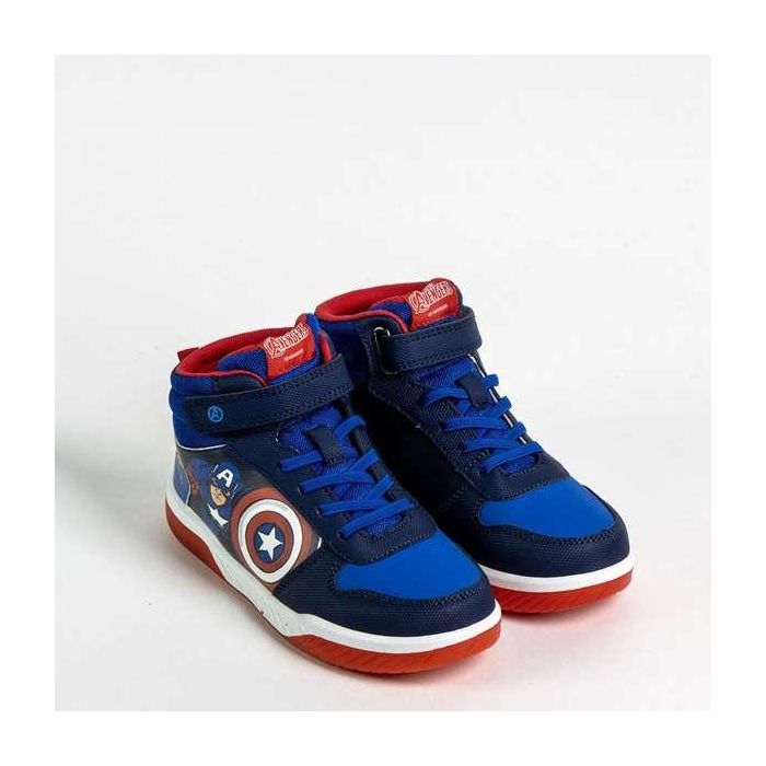 Deportiva suela pvc con luces avengers t029 Deportiva suela pvc con luces avengers t029