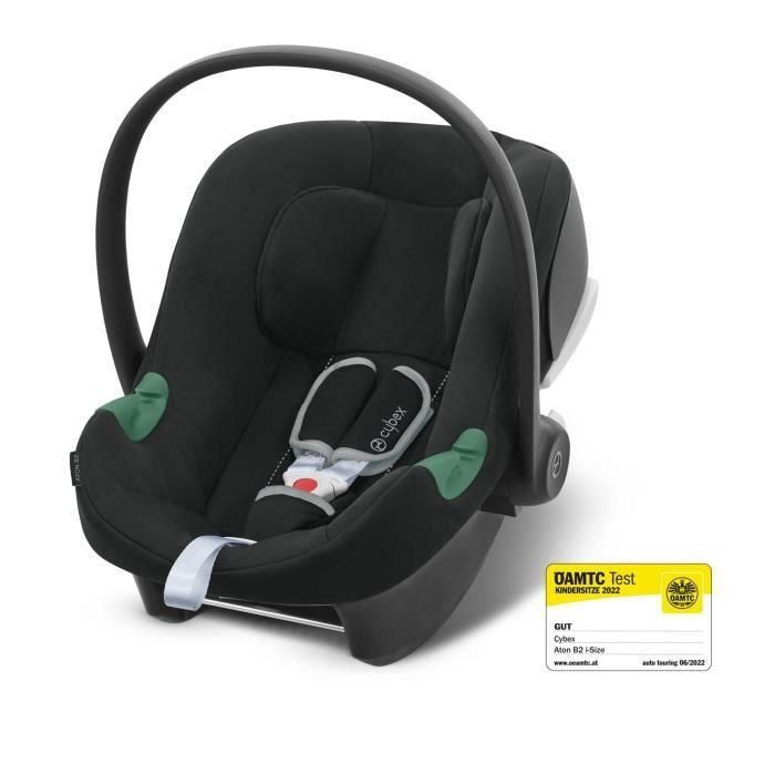 Pack Cochecito CYBEX EOS BLACK Moon Black Trio: Cochecito convertible 2en1 + Silla de coche Aton B2 i-size + Hamaca capazo convertible 2 Pack Cochecito CYBEX EOS BLACK Moon Black Trio: Cochecito convertible 2en1 + Silla de coche Aton B2 i-size + Hamaca capazo convertible 2