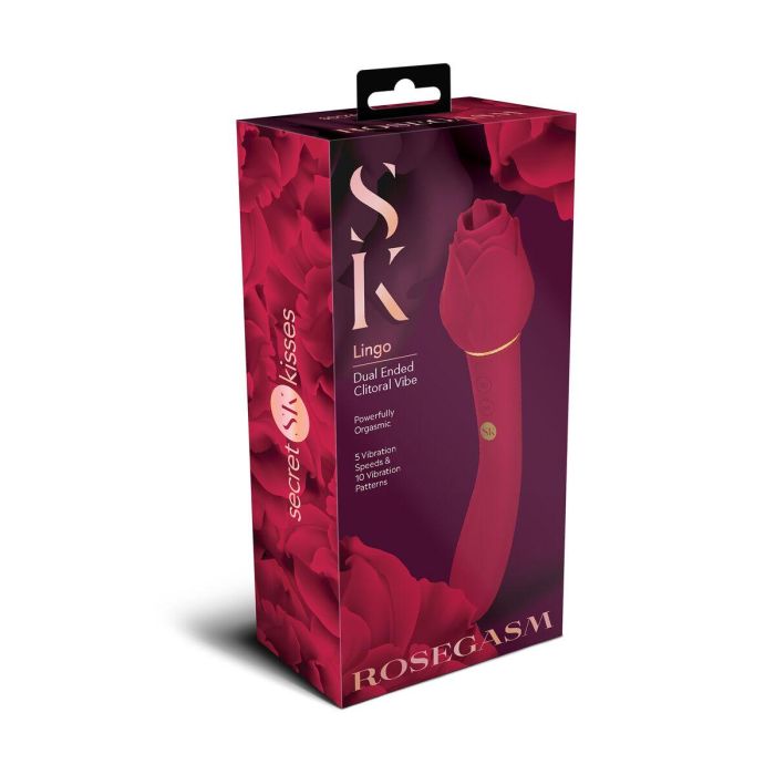 Estimulador de Clítoris Secret Kisses Rojo 1 Estimulador de Clítoris Secret Kisses Rojo 1