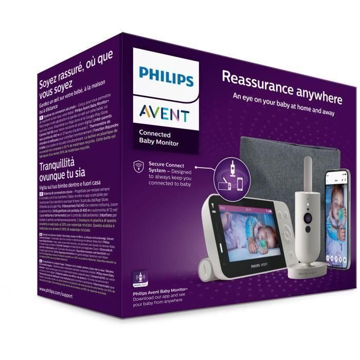Monitor de vídeo conectado - PHILIPS AVENT - SCD953/26 - Blanco seda 1 Monitor de vídeo conectado - PHILIPS AVENT - SCD953/26 - Blanco seda 1