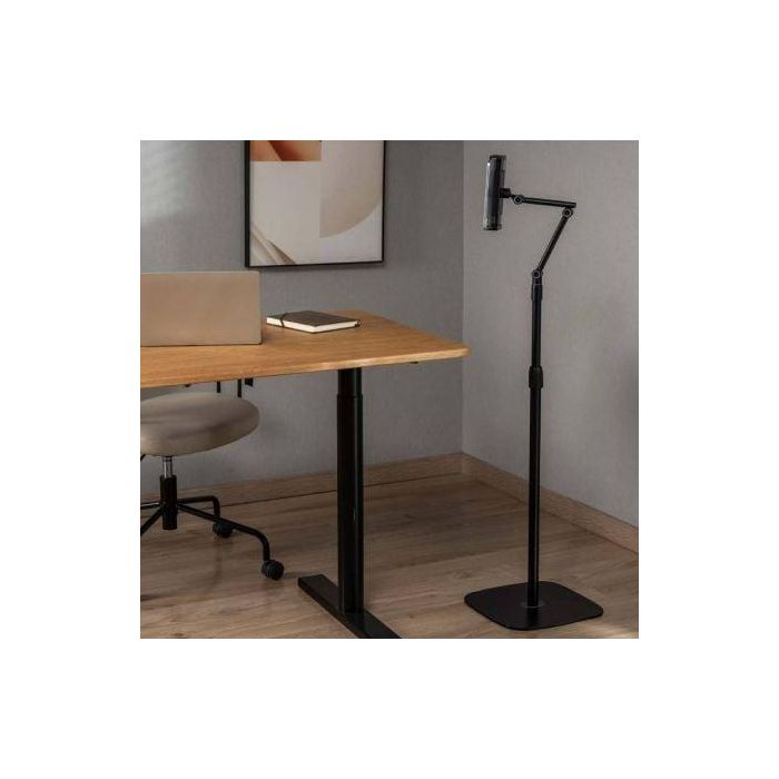 Aisens MSF3P-301 Soporte de Suelo Universal para Tablet 4.7-12.9", Ajustable, Giratorio, Inclinable, Rotable, Aluminio y Plástico Negro 3 Aisens MSF3P-301 Soporte de Suelo Universal para Tablet 4.7-12.9", Ajustable, Giratorio, Inclinable, Rotable, Aluminio y Plástico Negro 3